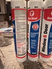 Red Devil 0846 Window & Door Silicone Acrylic Caulk, White, 100% Waterproof, X 6 — photo 3
