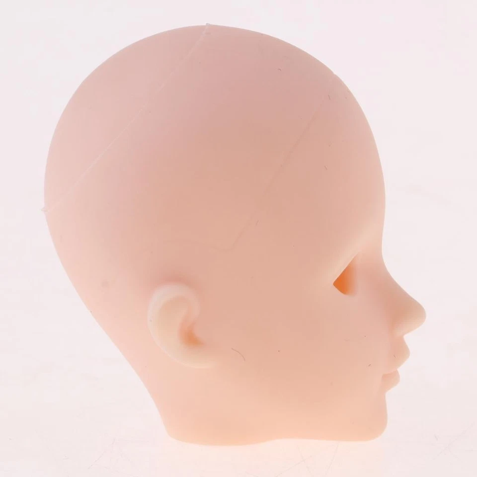 1/6 realistica testa bambola senza occhi per bjd xinyi corpo bambola accessori - Immagine 3 di 4