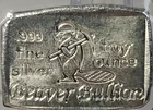 BEAVER BULLION -  Prospector - 1 oz. .999 FINE SILVER BAR