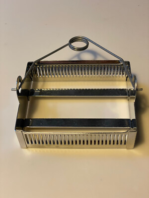 Slide Staining Rack with Handle - 30 Places Stainless Steel Medicus Health