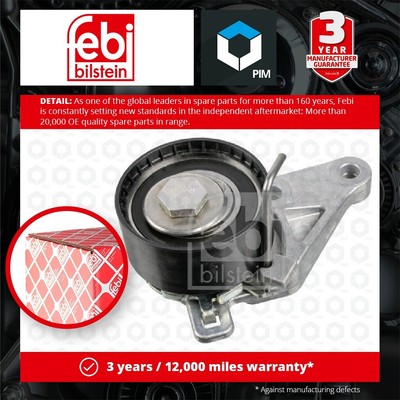 Timing Belt Tensioner fits MAZDA 121 Mk3 1.25 96 to 03 1E06(DHF) C20112500 Febi