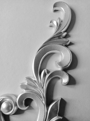 Gips Stuck Ornament "Pride" in Weiß Gold Silber etc. Relief Stuckverzierung - Bild 22 von 49