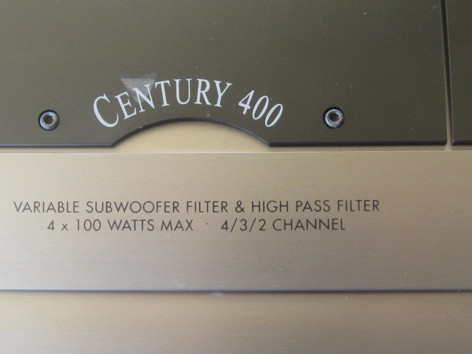 Amplificador de Potencia Coche MAGNAT Modelo Century 400 (4x100W 4 ohmios) Foto 2 de 4