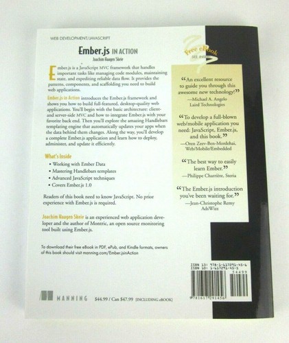 Ember.js in Action by Joachim Haagen Skeie 2014 Manning Publications - Picture 2 of 8