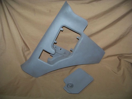 1996 - '02 Tan Express Kick Panel w/Fuse Door P/N 15963513 & 15969860 - Picture 2 of 3