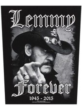 Motorhead Patch Lemmy Forever Back Black 29 x 36cm