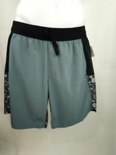 Smartwool Men Active Lined 8 Inch Shorts Pewter Blue Medium 02395-N42