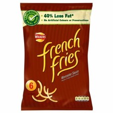 Walkers French Fries - Worcester Sauce (6x19g)