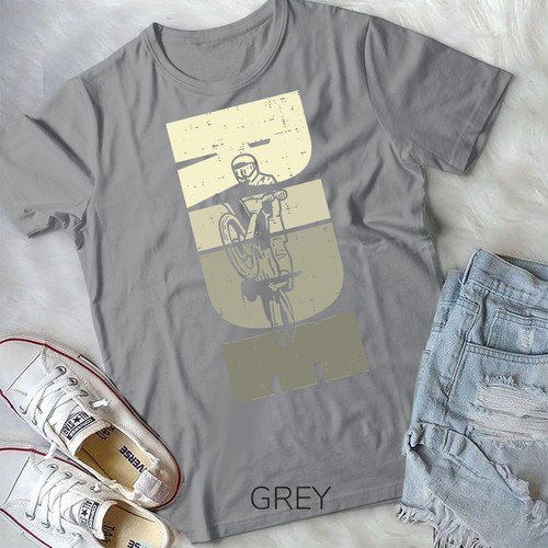 Ride Dirt Bike Motocross Motorcycle Biker Men Women Kids T-Shirt Unisex T-shirt - Picture 3 of 11