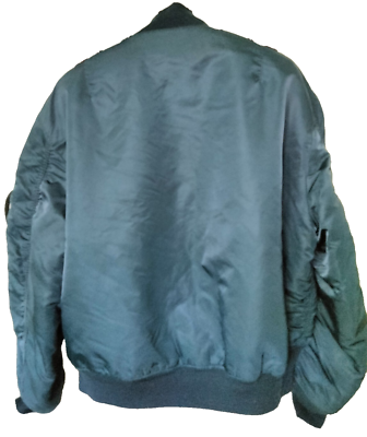 Alpha Industries Flyer's MA-1 Jacket Men's XX-LARGE Navy Blue *Zip