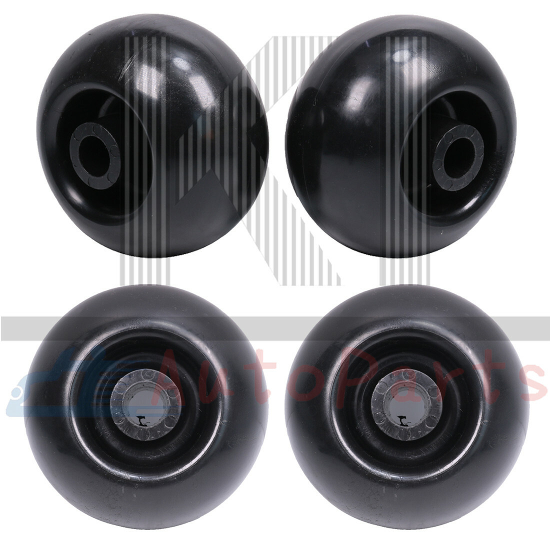 4PK Deck Wheels For Kubota K5668-42100 Replace 14473 ZD321