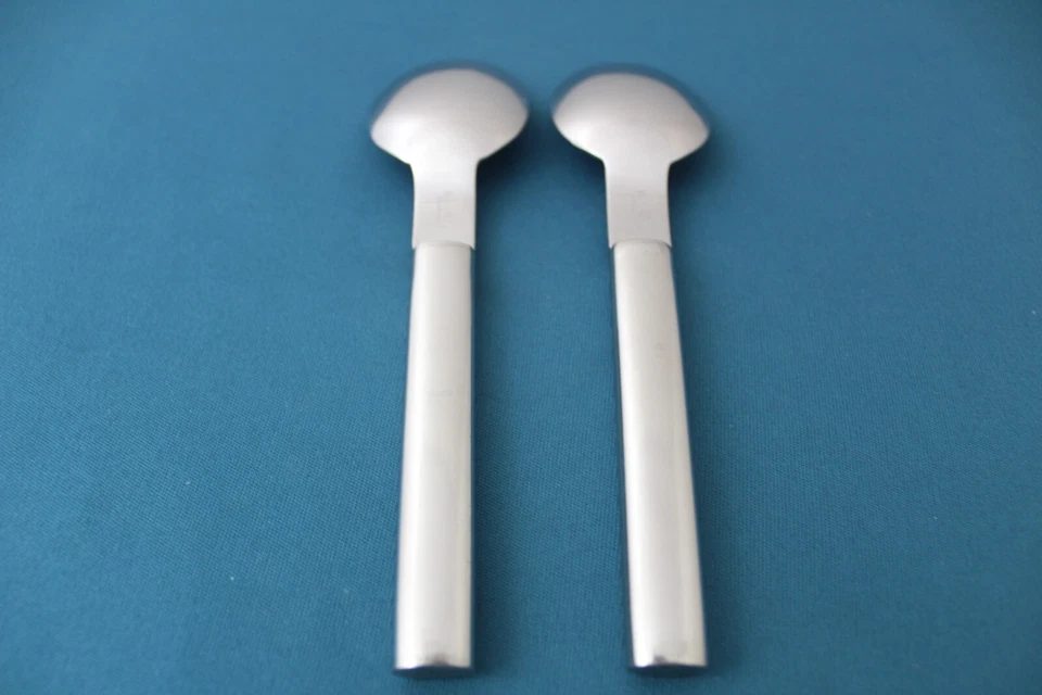 2 cucharaditas cuenco ancho Boda Nova acero ovalado brillante acero inoxidable 6 3/8" Foto 4 de 4