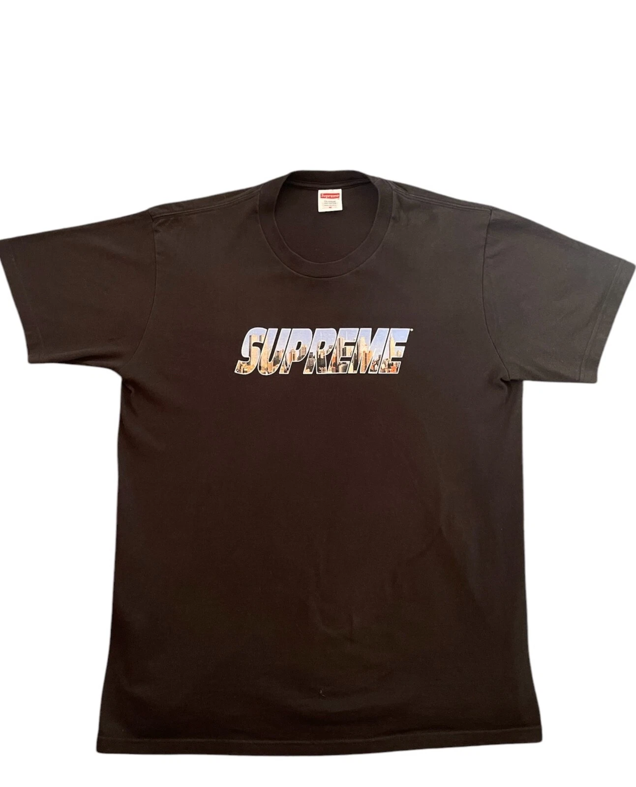 SUPREME T SHIRT NOIR MOYEN ÉTAT INCROYABLE