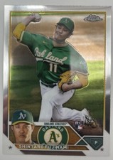 2023 Topps Chrome Shintaro Fujinami  RC ROOKIE CARD #97 Athletics