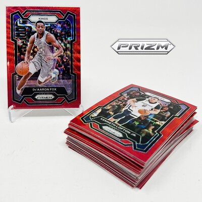2023-24 Panini Prizm Basketball RED RUBY WAVE Complete Your Set Pick Your Cards