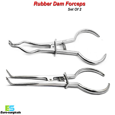 Dental Endodontische Gummi Dam Klemmen Pinzette Chirurgische Restaurative Instrumente Set