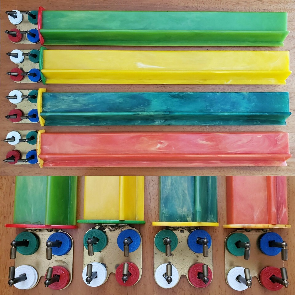 Vintage bakélite mah jong tiles