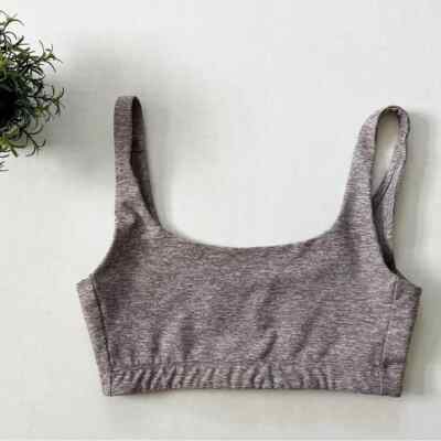 Outdoor Voices Double Time Stretch-jersey Sports Bra Sz S