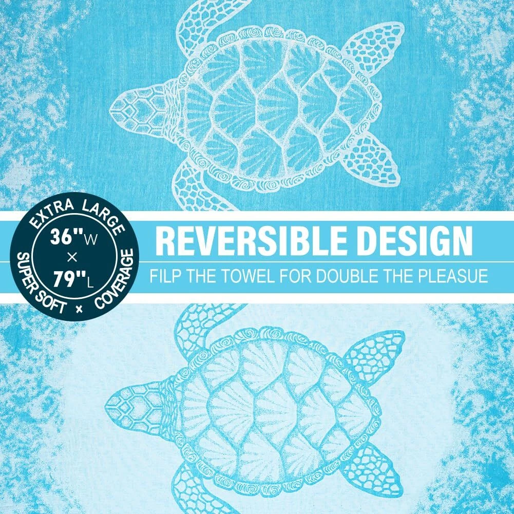 Thin Turkish Beach Towel Quick Dry Absorbent Cotton Lightweight Bath Pool Tow...