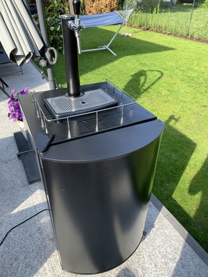 Zapfanlage mit Kühlschrank auf Rädern und Zubehör | eBay