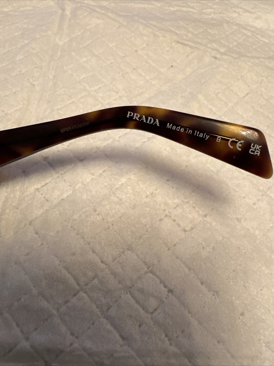 NEW PRADA SPR 27Z-F 19J-09Z BROWN AUTHENTIC SUNGLASSES 55-19 NEW PRADA SPR 27Z-F 19J-09Z BROWN AUTHENTIC SUNGLASSES 55-19