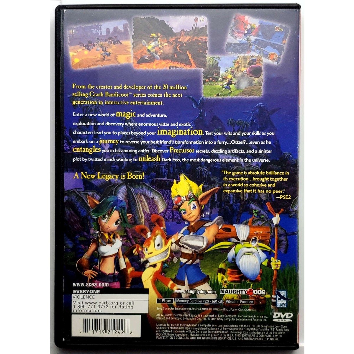 Jak And Daxter The Precursor Legacy Greatest Hits - Sony