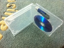 10 pcs 14mm Super Clear Combo CD/DVD USB Case JM01 FREE SHIPPING