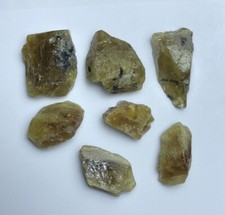 197 Carat Faceted Rough Natural Rutile Sphene Lot From Pakistan Loose Gemstone