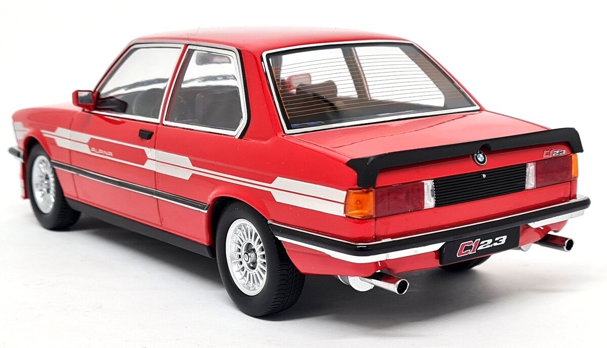 KK 1/18 - BMW Alpina C1 2.3 E21 1980 Red Diecast Scale Model