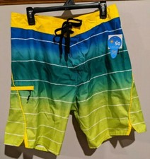 Wave Zone Men's Swimwear Trunks