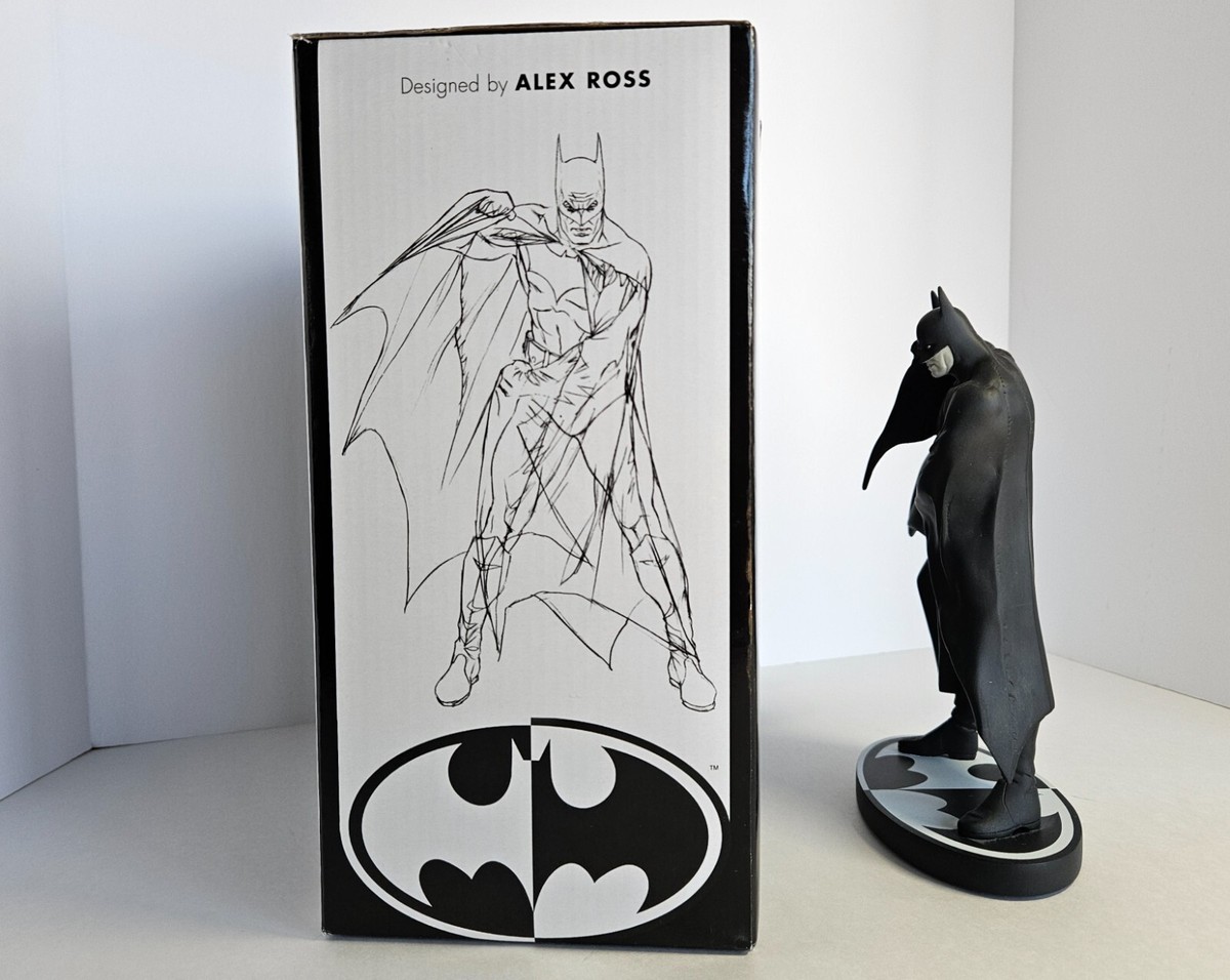 DC Direct Batman Black and White Statue Alex Ross # 378 of 6000 | eBay
