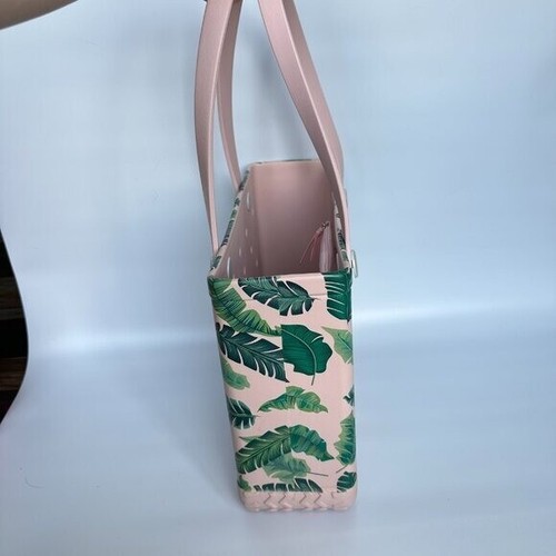Baby Bogg Bag Palm Leaf Print Pink Green Beach Vacation Pool Day Limited Edition - Picture 2 of 6