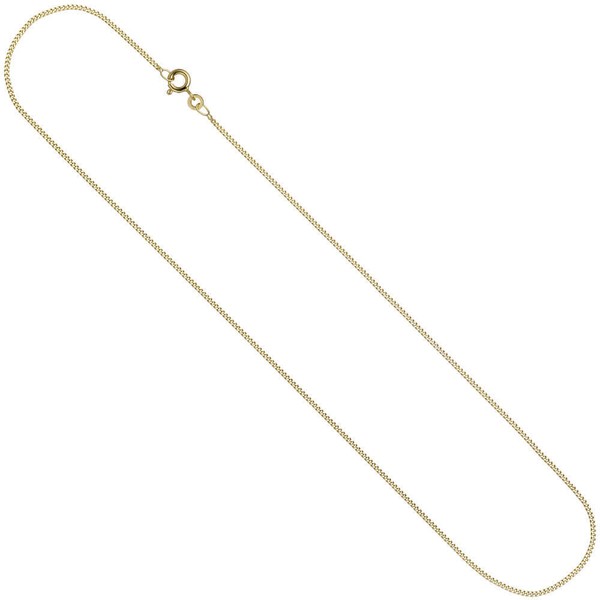 1,3Mm Panzerkette Halskette Collier Goldkette 333 Gelbgold Gold 50Cm, Damen-image