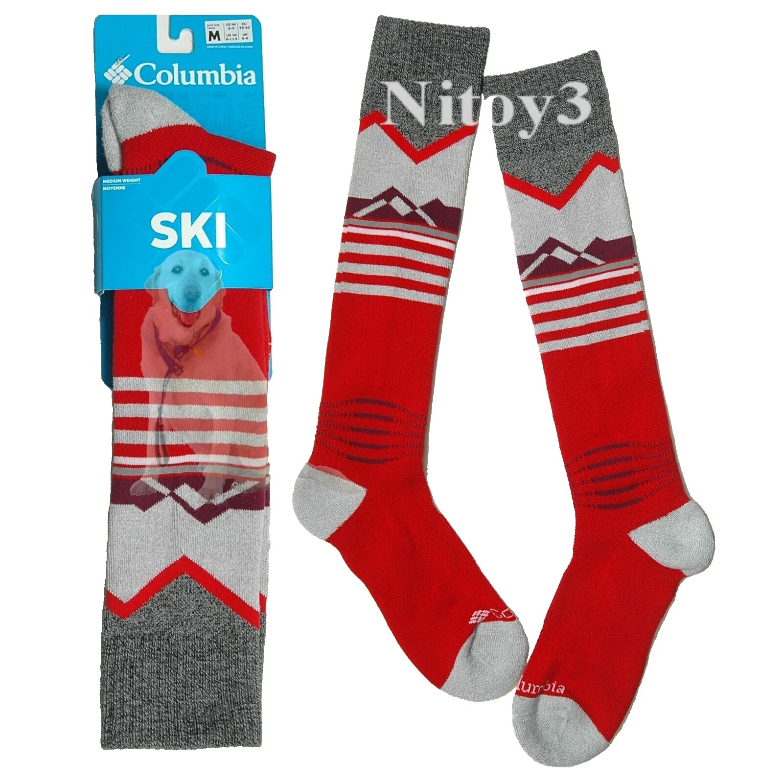 Columbia Calcetines de Deportes de Invierno