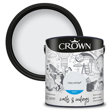 Crown Emulsion Paint Matt or Silk 2.5L  All Colours