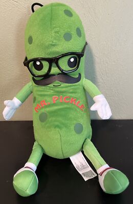 Fiesta Hanging Mr. Pickle 12'' Green Plush Stuffed Animal 2021
