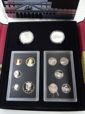 2006 US Mint American Legacy Collection Proof Set 2 Silver Dollars