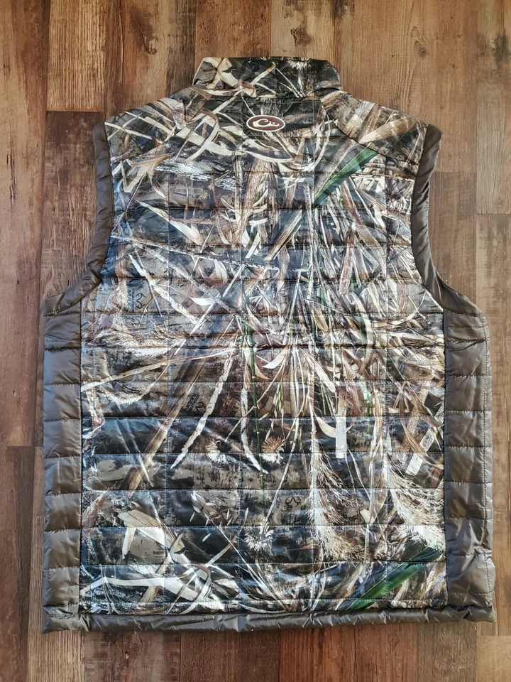 Drake Waterfowl MST Synthetic Pac Vest Realtree Max 5 Camo L Mallard Avery Duck - Image 3 of 3