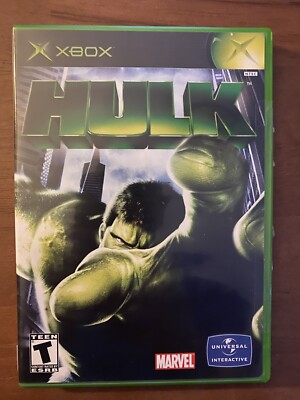Hulk Xbox Original  Complete with manual