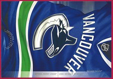 🍁Canada   #2670    VANCOUVER CANUCKS       Brand New 2013  Postcard Issue