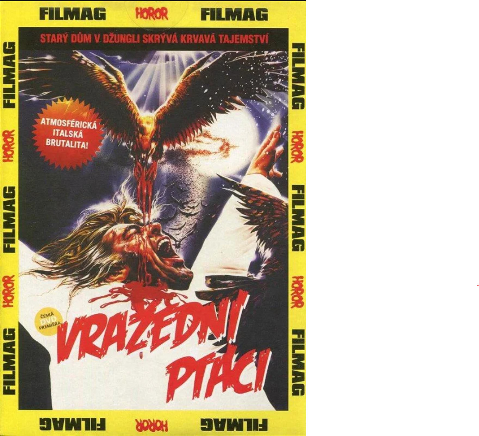 Zombie 5: Killing Birds 1988 horror DVD region 2 Pal with original English audio