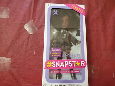 YULU Snapstar Fashion Doll DAWN 10 Inch Tall Create Your Own Looks Ages 5+ Goth