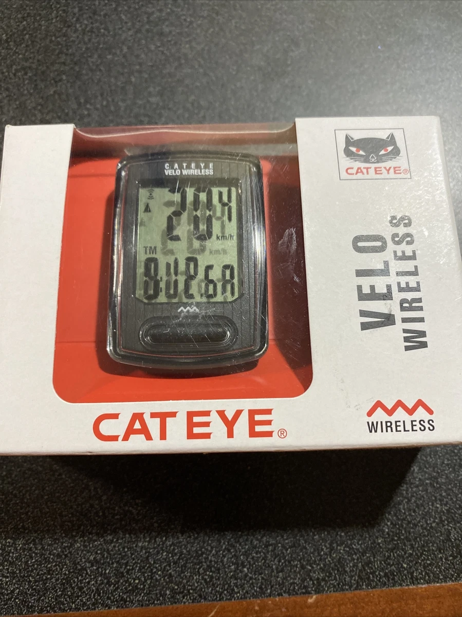 CATEYE CC VT230W VELO WIRELESS BLACK WIRELESS SPEEDOMETER COMPUTER