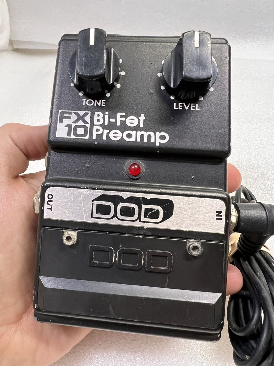 Vintage DOD FX10 Bi-Fet Preamp Booster Guitar Effect Pedal