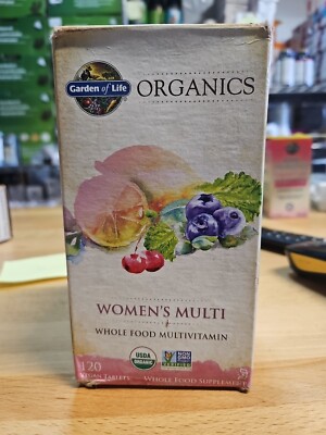 myKind Organics Women Multi 120 Tablet Garden Of Life Vegan Women's Multivitamin