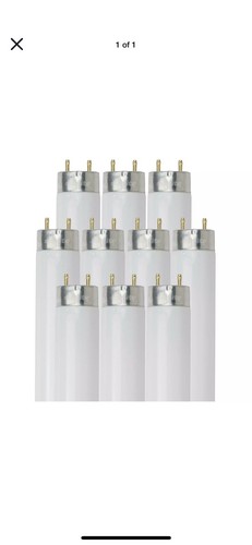 SUNLITE F17T8/SP841 17W 24 inch Cool White 4100K Fluorescent Tube Bulb - Picture 4 of 4