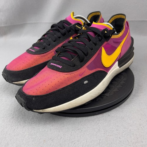 Nike Waffle One Active Fuchsia Athletic Shoes Sneakers Mens Size 10.5
