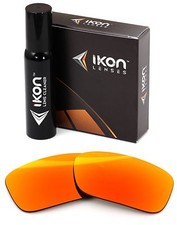 Polarized IKON Iridium Replacement Lenses For Oakley Crankcase Fire Mirror