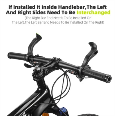 Fahrrad Lenkerenden Lenkerhörnchen Ergonomisch MTB Bike Lenkergriffe Bar Ends