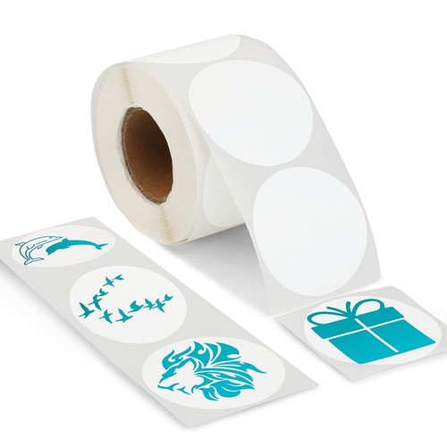 Offnova 2,25” x 2,25” Thermische Direkte Etiketten Rolle 500 Blatt Personalisiert...